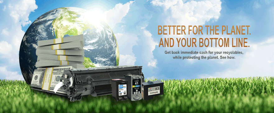 Better for the planet and your bottom line. Get immediate cash back for your recyclables, while protecting the planet. See how.